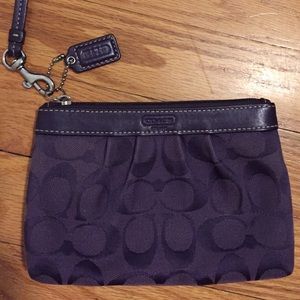 Coach wristlet